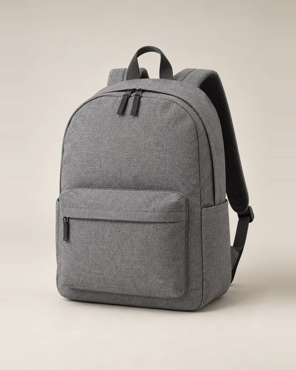 Everyday backpack, grey melange