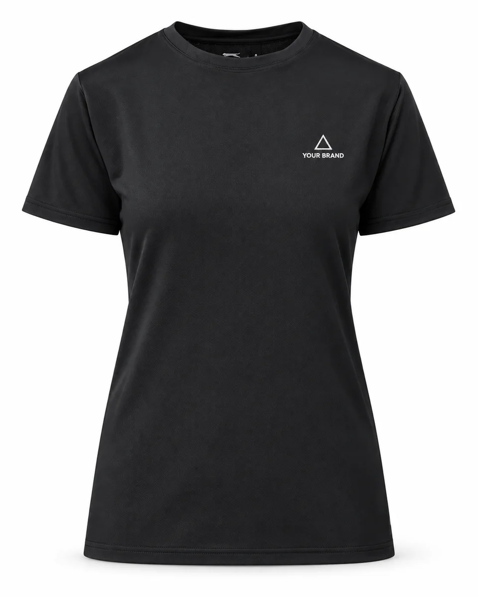 Performance T-Shirt – Active Sport, Ladies, shown with a sample logo