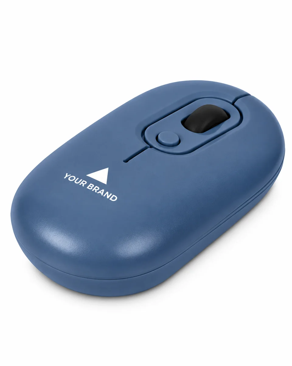 Wireless Office Mouse – Everyday Wireless, shown with a sample logo