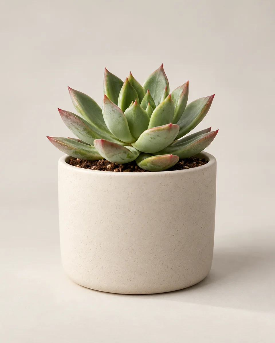 Potted succulent