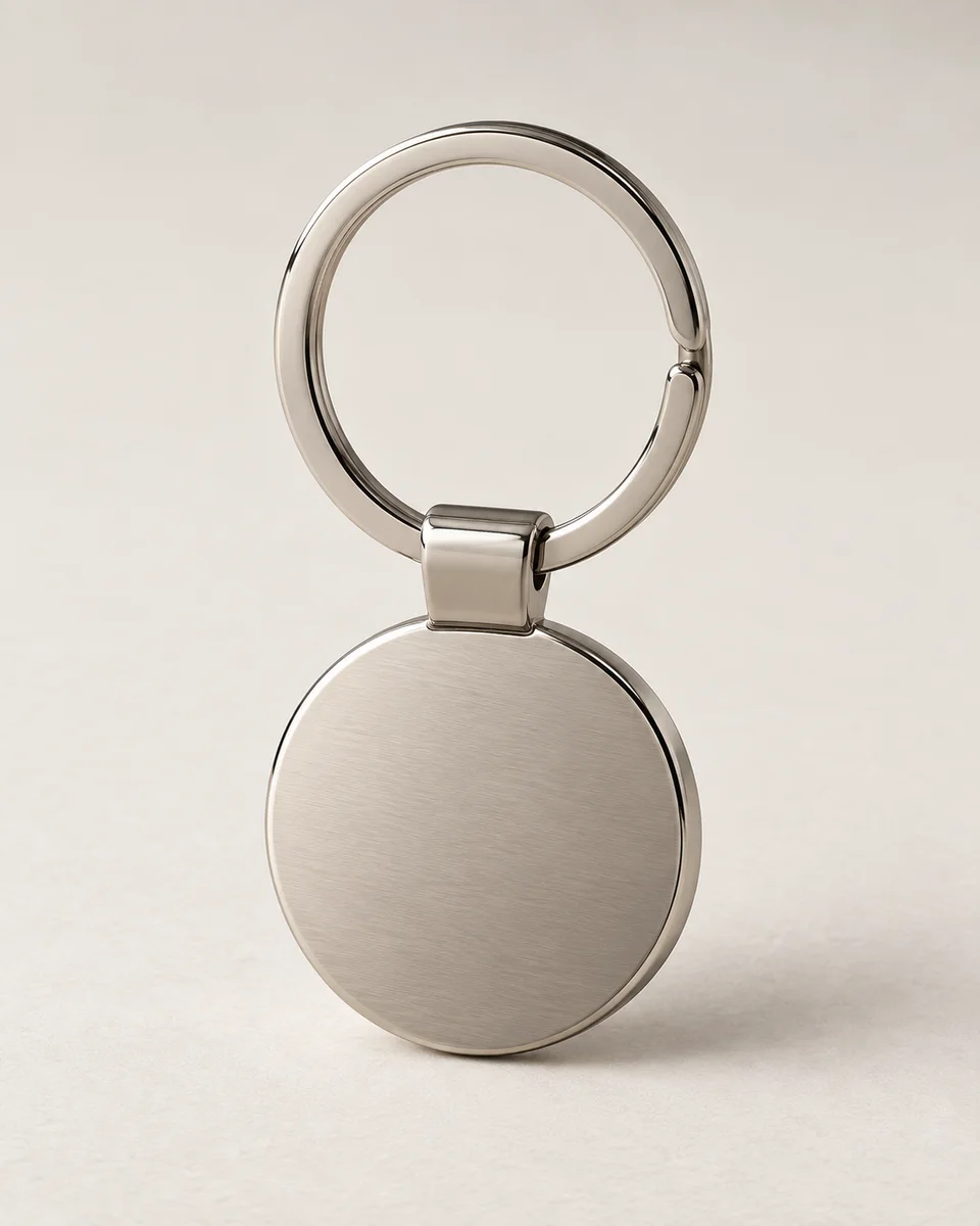 Metal keyring