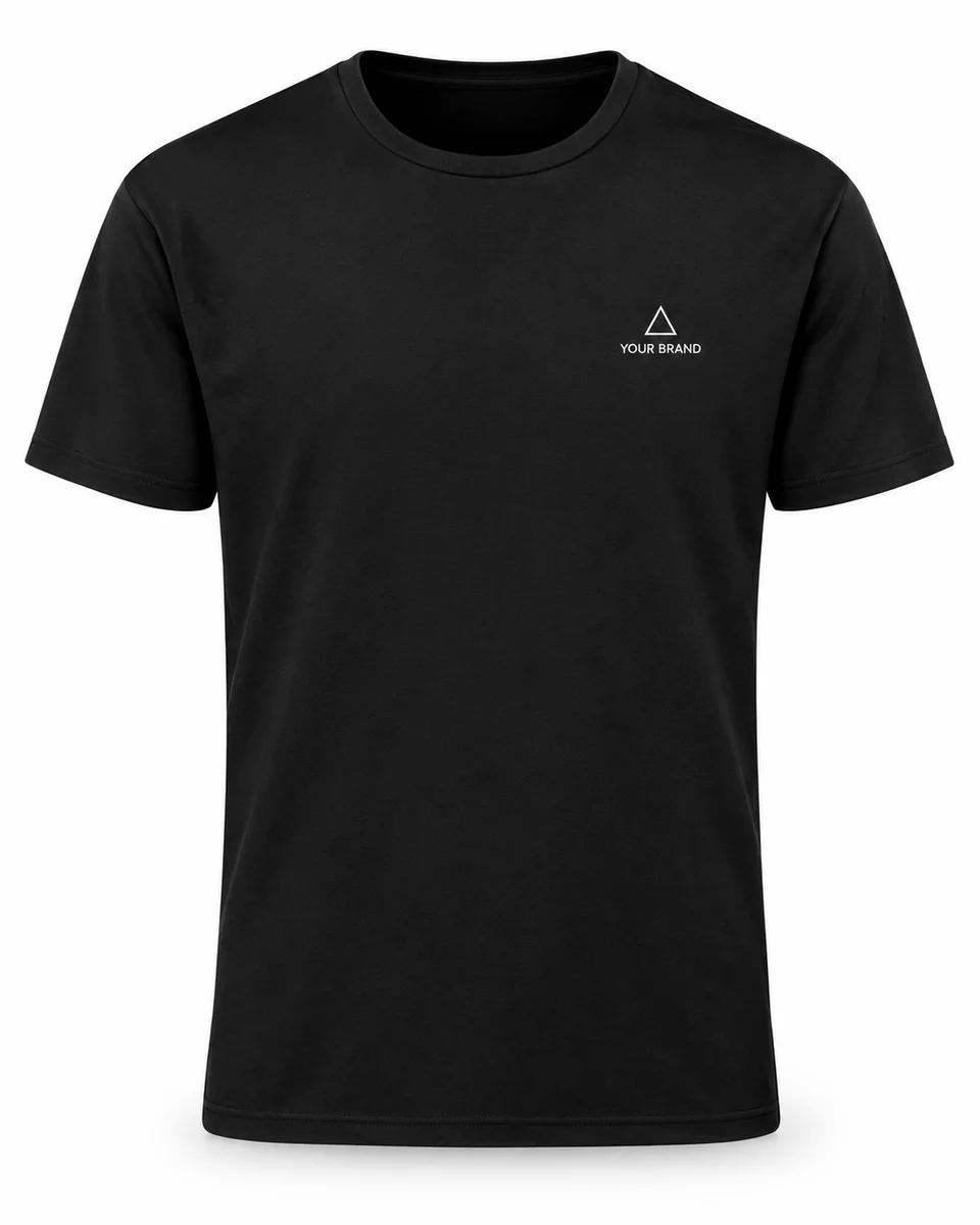 Performance T-Shirt – Lightweight Event, Unisex, shown with a sample logo