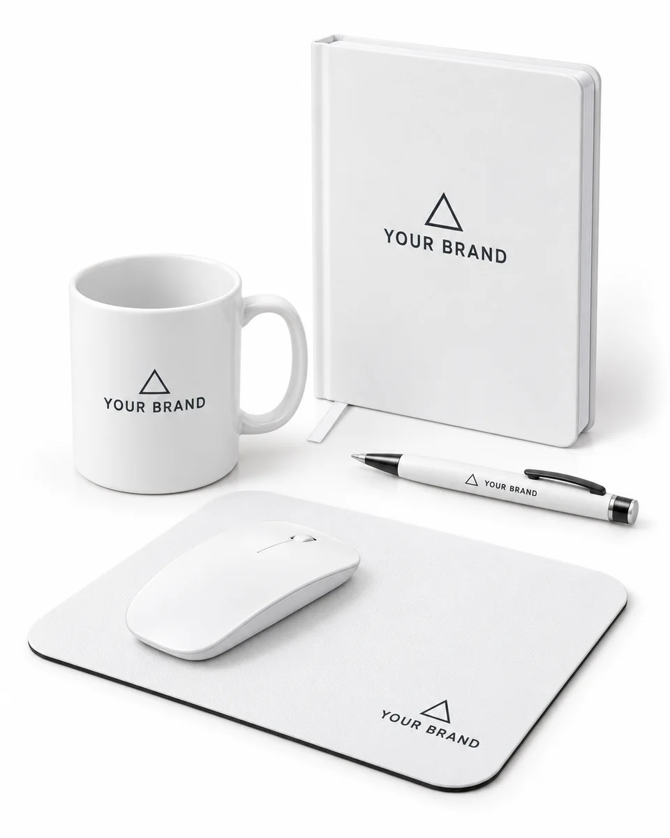 Employee Welcome Pack – Office Starter, shown with a sample logo